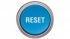 Napęd przycisku przedłużany niebieski /RESET/ z samopowrotem LPCR1196